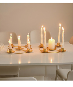 Candelabro de Estilo Europeo Simple de 4 o 5 Cabezas, Romántico para Cenas a la Luz de las Velas, para Hogar o Bodas - Product Image 4