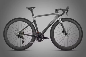 Bicicleta de Carretera de Carreras Twitter X7 Carbon, 700C con Cableado Interno, <span class=keywords><strong>Shimano</strong></span> <span class=keywords><strong>105</strong></span> R7120 de 24 Velocidades, Freno de Disco Hidráulico Ligero - Product Image 5
