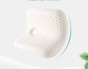 OEM/ODM Almohada sağlıklı rahat lüks doğal emniyet bebek Pillow100 doğa lateks eğrisi boyun yastık - Product Image 5