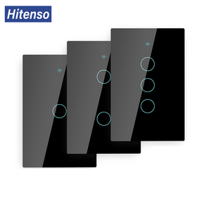 Interruptor inteligente europeo con wifi, control remoto inalámbrico por aplicación tuya, pcb, <span class=keywords><strong>2021</strong></span> - Product Image 3