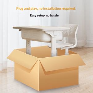 Ensemble bureau et chaise réglables pour enfants, étudiants, apprentissage à domicile, salle de classe, espace d'étude - Product Image 4