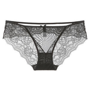 Culottes sexy pour femmes matures, sous-vêtements noirs transparents, femmes portant des culottes en dentelle - Product Image 6