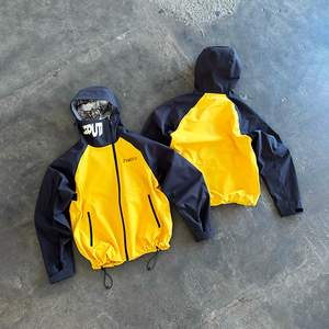 Windbreaker Nylon <strong>Zip</strong> <strong>up</strong> <strong>Jackets</strong> for Men Camouflage Windproof Waterproof Hoody Coat High Quality Custom <strong>Jackets</strong> Manufacturer - Product Image 3
