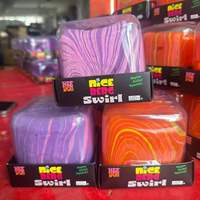 NeeDoh Nice Berg Swirl Squishy Toy Marbre Glace Needoh Squishy Nice Berg Cube Big Squeeze Sensory Fidget Soulagement Du Stress Cadeau