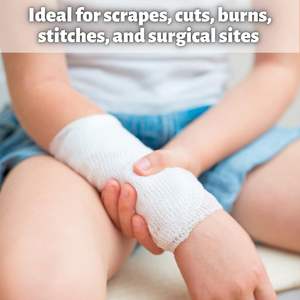 Benda di Garza con Alta Assorbenza, Rotolo di Garza Medica Chirurgica - Product Image 3
