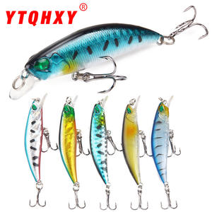 Leurre Minnow 65mm 4g en plastique, appât artificiel pour la pêche au bar en mer et en eau douce - Product Image 3