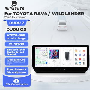 DUDU7 UIS7870 TDA7808 Autoradio multimédia Android 12,3 pouces avec GPS et DSP pour TOYOTA RAV4 WILDLANDER 2020 <span class=keywords><strong>2022</strong></span> 2023 2024 - Product Image 4