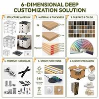Vente en gros de table de chevet moderne intelligente pour appartement, chambre à coucher, multifonctionnelle, avec lumière à capteur, verrouillage par empreinte digitale, charge sans fil, pour la maison