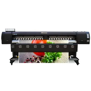 M32S Printer Digital, 10ft Kerja Berat Printer Inkjet Format Lebar Dx5/XP600 Printer Nonair Eco