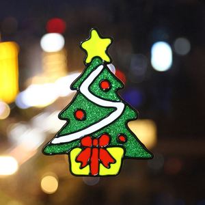 Autocollants de réfrigérateur en TPR personnalisés pour Noël, Nouvel An, anniversaire, fête, pour créer une ambiance festive en vitrine de magasin - Product Image 2