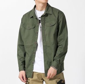 เสื้อแจ็คเก็ตผู้ชายสไตล์ฮ่องกง แขนยาว ปกพับ ติดกระดุ<span class=keywords><strong>ม</strong></span>แถวเดียว ผ้าป๊อปลิน ระบายอากาศได้ดี เป็น<span class=keywords><strong>ม</strong></span>ิตรกับสิ่งแวดล้อ<span class=keywords><strong>ม</strong></span> เห<span class=keywords><strong>ม</strong></span>าะสำหรับฤดูใบไ<span class=keywords><strong>ม</strong></span>้ผลิ - Product Image 5