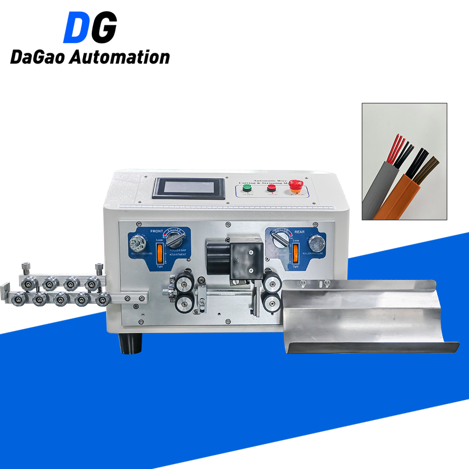 Flat Wire 7mm Multi-core Automatic Harness Wire Cutting Stripping ...