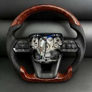 Volant en bois de pêche adapté aux <span class=keywords><strong>Toyota</strong></span> 4Runner, Mark <span class=keywords><strong>Chr</strong></span> Series, Hilux Vigo, Hiace, Prius, Celica, Rav 4, Innova, Crown, Vitz, Lc100 - Product Image 1
