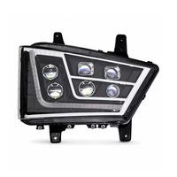 Ensemble de phares LED complets pour camion J7, 6 faisceaux proches, 12 faisceaux lointains, feux de croisement, feux de route, feux de jour (DRL), clignotants, phare de remplacement