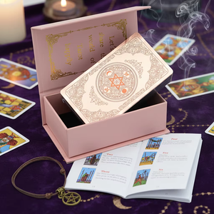 Cartes de tarot personnalisées, cartes d'oracle personnalisées, impression de cartes de tarot sur mesure, commande minimum de 50 Aibo/cartes de tarot personnalisées - Product Image 1