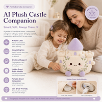 Adorable Peluche Château IA en forme de Poire, Rembourrée en Coton PP, Coussin de Dessin Animé, Poupée en Peluche 11-30cm, Cadeau pour Chambre d'Enfant et Fête