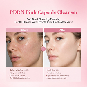 <span class=keywords><strong>Limpiador</strong></span> <span class=keywords><strong>Facial</strong></span> Orgánico de Marca Privada con PDRN y Glutatión para Hidratación Profunda, Blanqueamiento y Luminosidad - Product Image 2