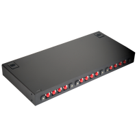 12-Core FC Universal Telecom Grade Optical Fiber Terminal Box Equipped with Pigtails Adapters & Splice Tray