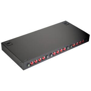 12-Core FC universale Telecom grado terminale fibra ottica scatola dotata di trecce adattatori & vassoio di giunzione - Product Image 3