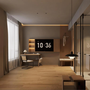 Tùy Chỉnh Hiện Đại Kích Thước Đồ Nội Thất Gỗ Bộ Phòng Ngủ Chuyên Nghiệp Tùy Chỉnh Giường Đầu Giường Bảng Điều Chỉnh Cho Khách Sạn - Product Image 3