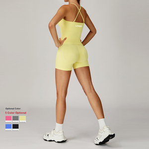 Tùy Chỉnh Chất Lượng Cao Liền Mạch Conjunto De Yoga Mặc Chặt Chẽ Nhanh Chóng Làm Khô Phụ Nữ Chạy Tập Thể Dục Quần Áo Thể Thao Yoga Thể Thao Thiết Lập - Product Image 2