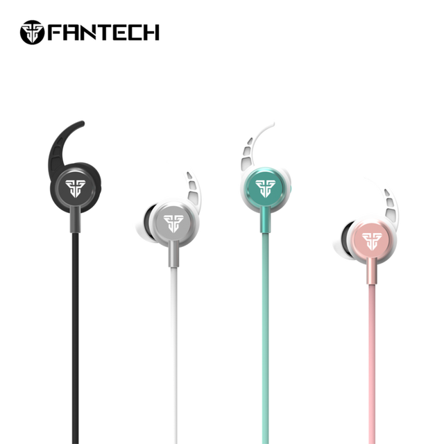 FANTECH EG3 Metal Bass Wired Headphone 3.5MM In-ear Earphones with Mic Hifi Earpiece Headset for Phone Xiaomi Samsung Huawei