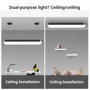 4ft có thể liên kết LED tuyến tính ánh sáng LED ống ánh sáng 3000K 4000K 5000K Trần cửa hàng ánh sáng đồ đạc cho phòng khách - Product Image 6