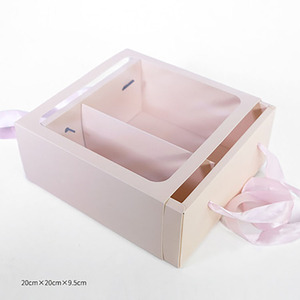 <strong>Luxury</strong> Clear White Pink Tall Transparent <strong>Flower</strong> Cake <strong>Box</strong> Wedding Valentine's Day Mother's Day Birthday Party Gift <strong>Box</strong> - Product Image 6