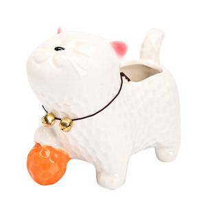 Pots à succulentes en céramique durables et créatifs, pots en <span class=keywords><strong>terre</strong></span> <span class=keywords><strong>cuite</strong></span> spéciaux pour la maison, contrôle des racines, vente en gros - Product Image 6