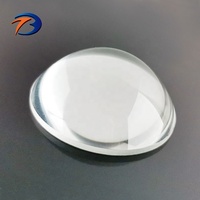 Lentille asphérique optique en silice fondue personnalisée pour verre de projecteur ou lentille de condenseur