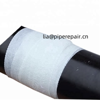 Bande de fixation pour tuyaux, réparation de tubes en acier inoxydable haute pression, kit de réparation en fibre