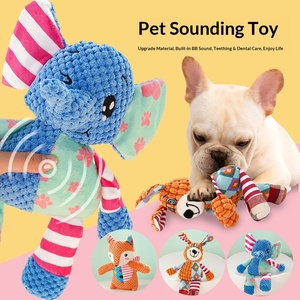 Jouet à mâcher <span class=keywords><strong>pour</strong></span> <span class=keywords><strong>chien</strong></span> en gros, texture gaufrée, styles variés, avec couineur BB intégré, accessoire <span class=keywords><strong>d</strong></span>'entraînement interactif <span class=keywords><strong>pour</strong></span> animaux domestiques - Product Image 3
