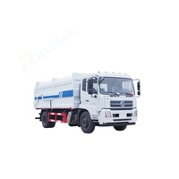 Nouveau camion compacteur de déchets automatique, camion de collecte des déchets urbains, camion compacteur de déchets diesel 4x2, nouveau camion compacteur de déchets industriels