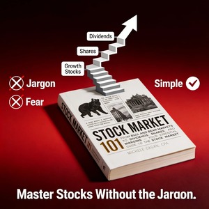 Stock Market 101 <span class=keywords><strong>di</strong></span> <span class=keywords><strong>Michele</strong></span> Cagan. Guida definitiva al corso <span class=keywords><strong>di</strong></span> base per principianti, tutto il sapere essenziale sui titoli - Product Image 2