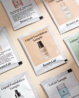 Mini-sachets d'échantillons de crème cosmétique en plastique, format voyage, pour sérum et après-shampoing, idéaux pour l'échantillonnage