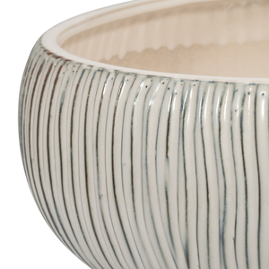 Ciotola Decorativa Rotonda in Ceramica con Finitura Smaltata, Centrotavola per Tavolino da Caffè, Decorazione d'Arredo - Product Image 3