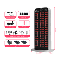 Dispositivo de fisioterapia de terapia de luz roja Led, calefacción física cerca del infrarrojo, lámpara de vibración para la piel, Solarium