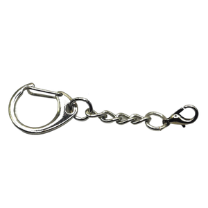 Llavero Haokea de aleación de zinc con forma de D pequeña 302, llavero de acero inoxidable con forma de D para llaves de coche - Product Image 1