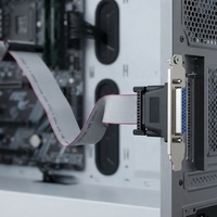 Câble LPT Cantell CA-TE914-2 Série DB25 Mâle vers Parallèle DB25 Femelle 0,3m pour Port COM d'Ordinateur Carte Mère Support IDC 10/26 Broches
