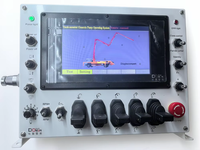 Télécommande sans fil hydraulique, contrôleur radio LCD étanche IP pour pompe à béton et équipement de grue mobile