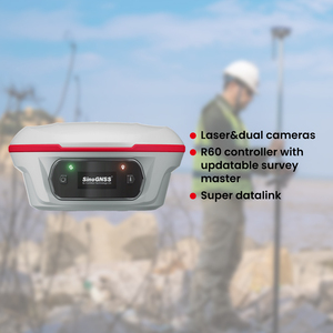 LU8 Sina/comnav /jupiter เลเซอร์ dual-กล้อง RTK การสำรวจที่ดิน GPS RTK ด้วยรหัส - Product Image 6
