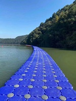 Anshun Vente chaude Blocs de ponton flottants modulaires en PVC et HDPE pour plateforme