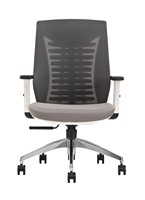 Chaise de bureau pivotante ergonomique à hauteur réglable, design moderne, confortable et unique, en tissu maillé, pour chambre et hôtel