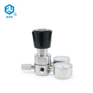 50 Bar Pressure Regulator With Relief Valve 2000x100psi Outlet Pressure For Ammonia CO2 Hydrogen Nitrous Oxide
