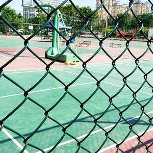 Rollo de 100 metros de malla de alambre de PVC para cercas de jardín, deportivas, agrícolas y para caballos, con revestimiento de plástico, para cercas de cadena, al por mayor - Product Image 3