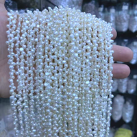 Perles d'eau douce naturelles ovales en forme de riz pour la fabrication de bijoux, la création de cordons et les travaux manuels DIY, 15''