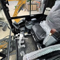 Mini-excavatrice sur chenilles d'occasion SANY 26U 2T avec moteur et système hydraulique fiables, faible nombre d'heures, bon état
