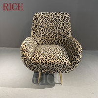 Mobilier de maison pieds en métal canapé en tissu chaise une place canapé en velours salon canapé nordique canapé