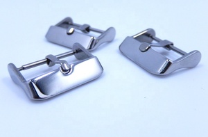 Cinturino per Orologio con Fibbia in Metallo 14 16 18 20 22 24mm, Chiusura Quadrata in Acciaio Inossidabile Opaco Lucidato - Product Image 4