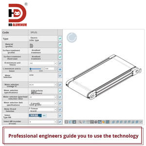 6000 श्रृंखला परिशुद्धता स्थिति विद्युत रोलर कन्वेयर बेल्ट लाइन खाद्य मोटर निर्मित-इन डेस्कटॉप खाद्य के लिए छोटे कन्वेयर - Product Image 3